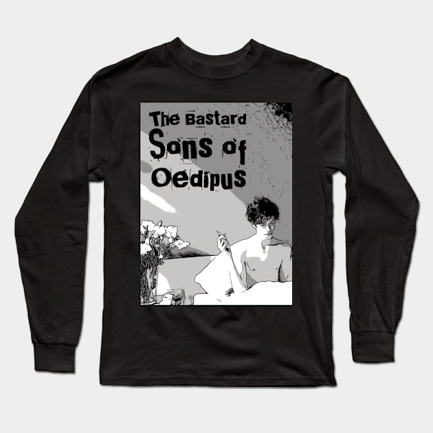 Smoking man Long Sleeve T-Shirt by The Bastard Sons of Oedipus 